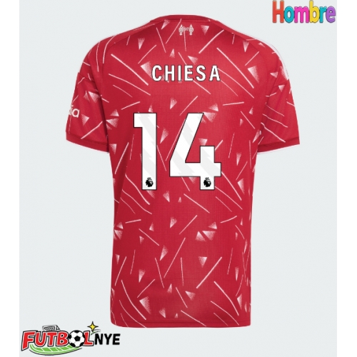 Camiseta Liverpool Federico Chiesa #14 Primera Equipación 2026-27 manga corta